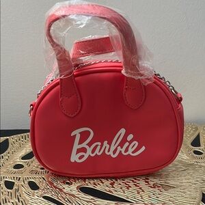 Barbie Pink Mini Bag with Glossy Finish